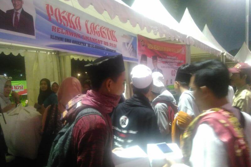 logistik kampanye prabowo-sandi