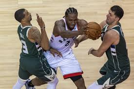 Kawhi Leonard - toronto raptors vs bucks