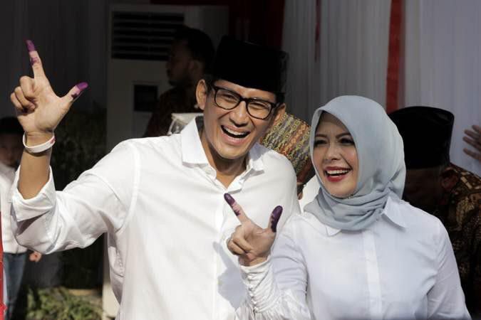 Sandiaga-Pastikan-Pertemuan-AHY-Jokowi-di-Luar-Sepengetahuan-BPN