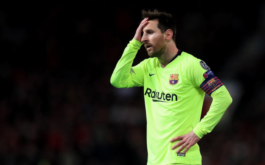 lionel messi-kalah