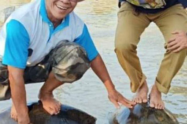 Dua-Kepala-Dinas-yang-Fotonya-Berdiri-di-Atas-Kura-kura-Viral-Akhirnya-Minta-Maaf-doc.berdiri-ivoox.id_