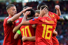 belgia menang