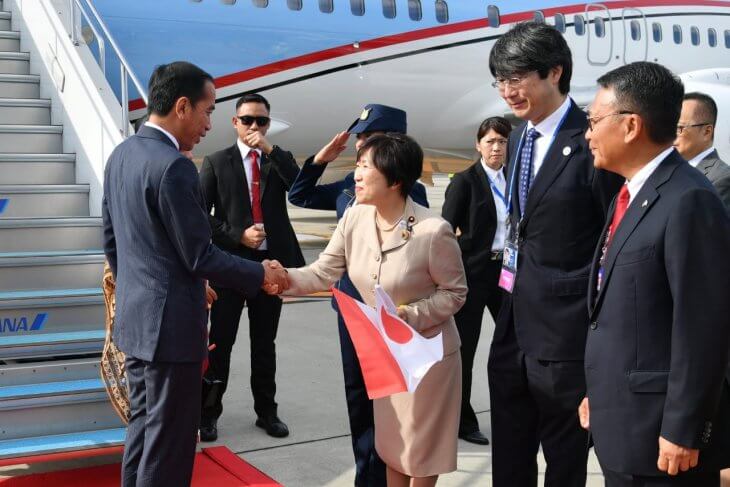 jokowi di osaka