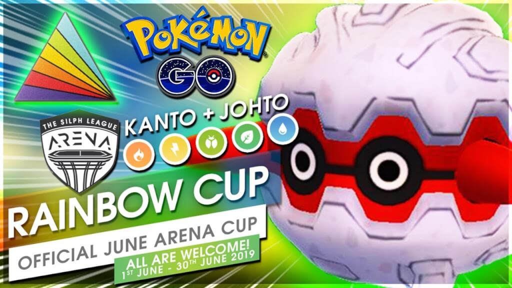 rainbow cup pokemon go
