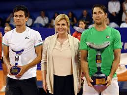 Dusan Lajovic (kanan)