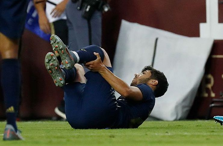 Marco Asensio cedera