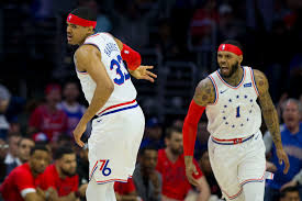 Tobias Harris dan Mike Scott