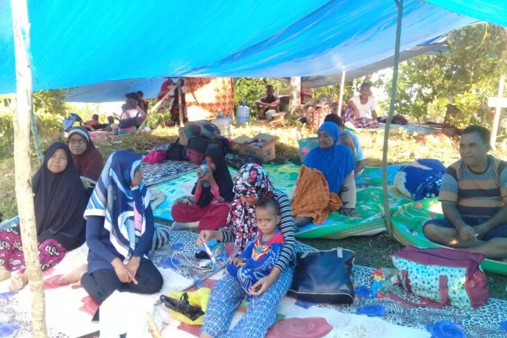 korban gempa
