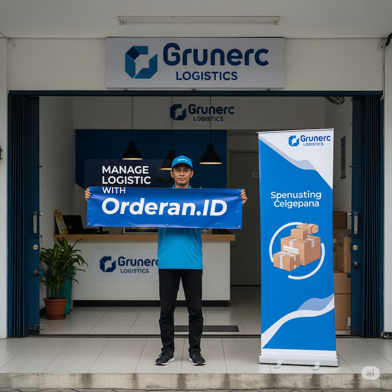 Atur logistik dengan orderan