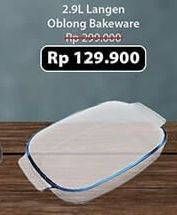 Promo Harga VIERA CS Langen Oblong Bakeware  - Hypermart