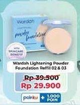 Promo Harga Wardah Lightening Powder Foundation 02 Golden Beige, 03 Sheer Pink 10 gr - Indomaret