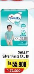 Promo Harga Sweety Silver Pants XXL18 18 pcs - Alfamart