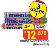 Promo Harga MENTOS Candy All Variants per 4 pcs 37 gr - Superindo
