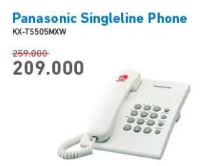 Promo Harga PANASONIC KX TS-505 Line Phone  - Electronic City