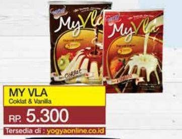 Promo Harga My Vla Vla Pudding Vanilla, Coklat 60 gr - Yogya