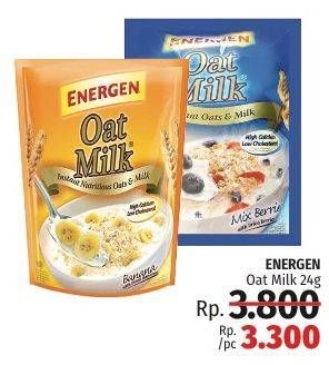Promo Harga ENERGEN Oat Milk 24 gr - LotteMart