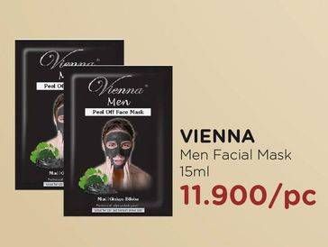 Promo Harga VIENNA Men Face Mask 15 ml - Watsons