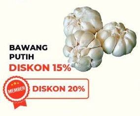 Promo Harga Bawang Putih per 100 gr - Yogya