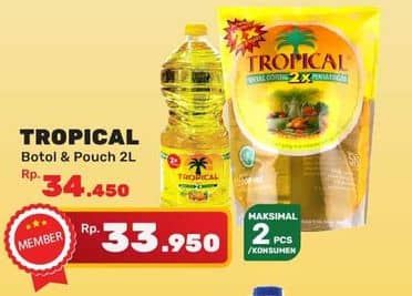 Promo Harga Tropical Minyak Goreng  - Yogya