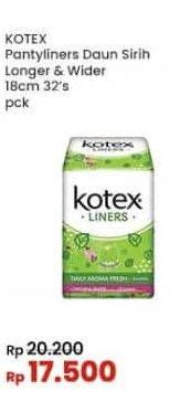 Kotex Fresh Liners Longer & Wider