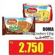 Promo Harga ROMA Malkist 135 gr - Hari Hari