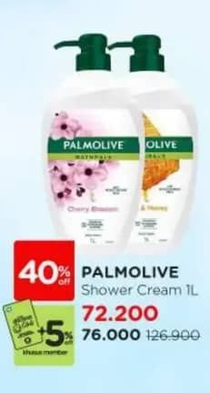 Promo Harga Palmolive Shower Gel 1000 ml - Watsons