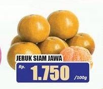 Promo Harga Jeruk Siam Jawa per 100 gr - Hari Hari