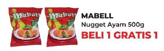 Promo Harga MABELL Nugget Ayam 500 gr - Yogya