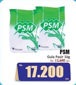 Promo Harga PSM Gula Pasir 1000 gr - Hari Hari