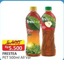Promo Harga FRESTEA Minuman Teh All Variants 500 ml - Alfamart