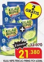 Promo Harga Kilau Nipis Pencuci Piring Pch 630ml All Variants 630 ml - Superindo