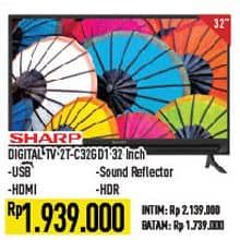 Promo Harga Sharp 2T-C32GD1500i  - Hypermart