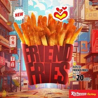 Promo Harga Banzai Friend Fries  - Richeese Factory