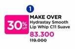 Promo Harga Make Over Hydrastay Smooth Lip Whip C11 Suave 6 gr - Watsons