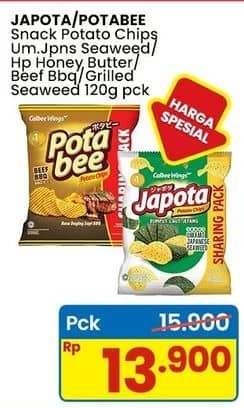 Promo Harga Potabee/Japota Snack Potato  - Indomaret