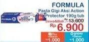 Promo Harga Formula Pasta Gigi Action Protector 190 gr - Indomaret