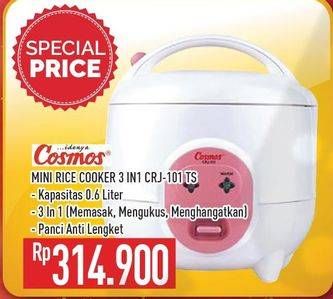 Promo Harga COSMOS CRJ 101 | Rice Cooker  - Hypermart