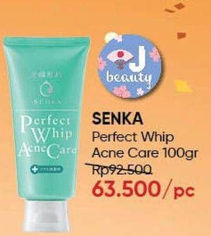 Promo Harga SENKA Perfect Whip Facial Foam Acne Care 100 gr - Guardian