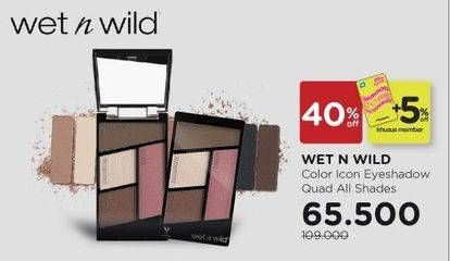 Promo Harga WET N WILD Color Icon Eye Shadow Palette All Variants  - Watsons
