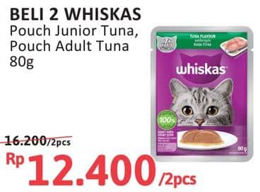 Promo Harga Whiskas  - Alfamidi