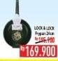 Promo Harga LOCK & LOCK Cookplus Prima Frying Pan Wok 24 Cm 1 pcs - Hypermart