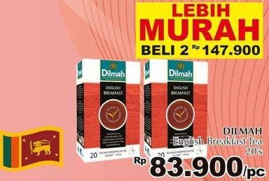 Promo Harga Dilmah Tea per 2 box 20 pcs - Giant