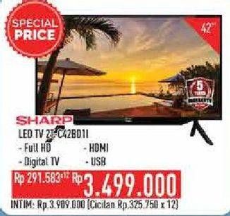 Promo Harga SHARP 2T-C42BD1i | LED TV 42"  - Hypermart