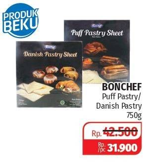 Promo Harga BONCHEF Puff Pastry Sheets/Danish Pastry  - Lotte Grosir