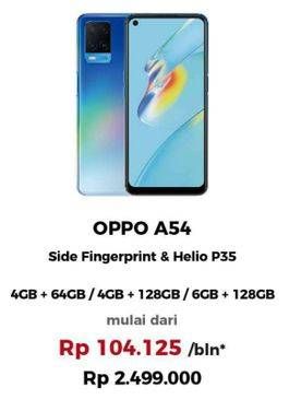 Promo Harga OPPO A54   - Erafone