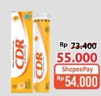 Promo Harga CDR Suplemen Makanan 15 pcs - Alfamart