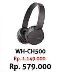 Promo Harga SONY WH-CH500 | Wireless Headphones  - Hartono