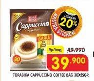 Promo Harga Torabika Cappuccino per 30 sachet 25 gr - Superindo