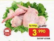 Promo Harga Ayam Sayap per 100 gr - Superindo