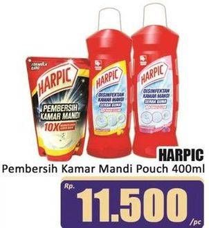 Promo Harga Harpic Pembersih Kamar Mandi All Variants 400 ml - Hari Hari
